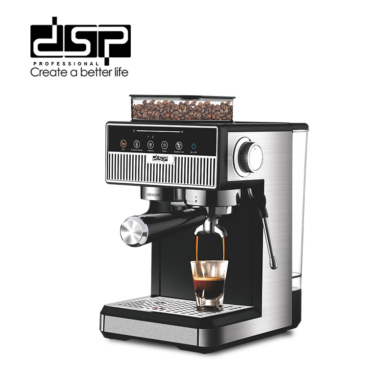 DSP Semi-Automatic Espresso Machine with Grinder KA3125,SHIMAOTONG1,DSP KA3125 Semi-Automatic Espresso Machine with Built-in Grinder